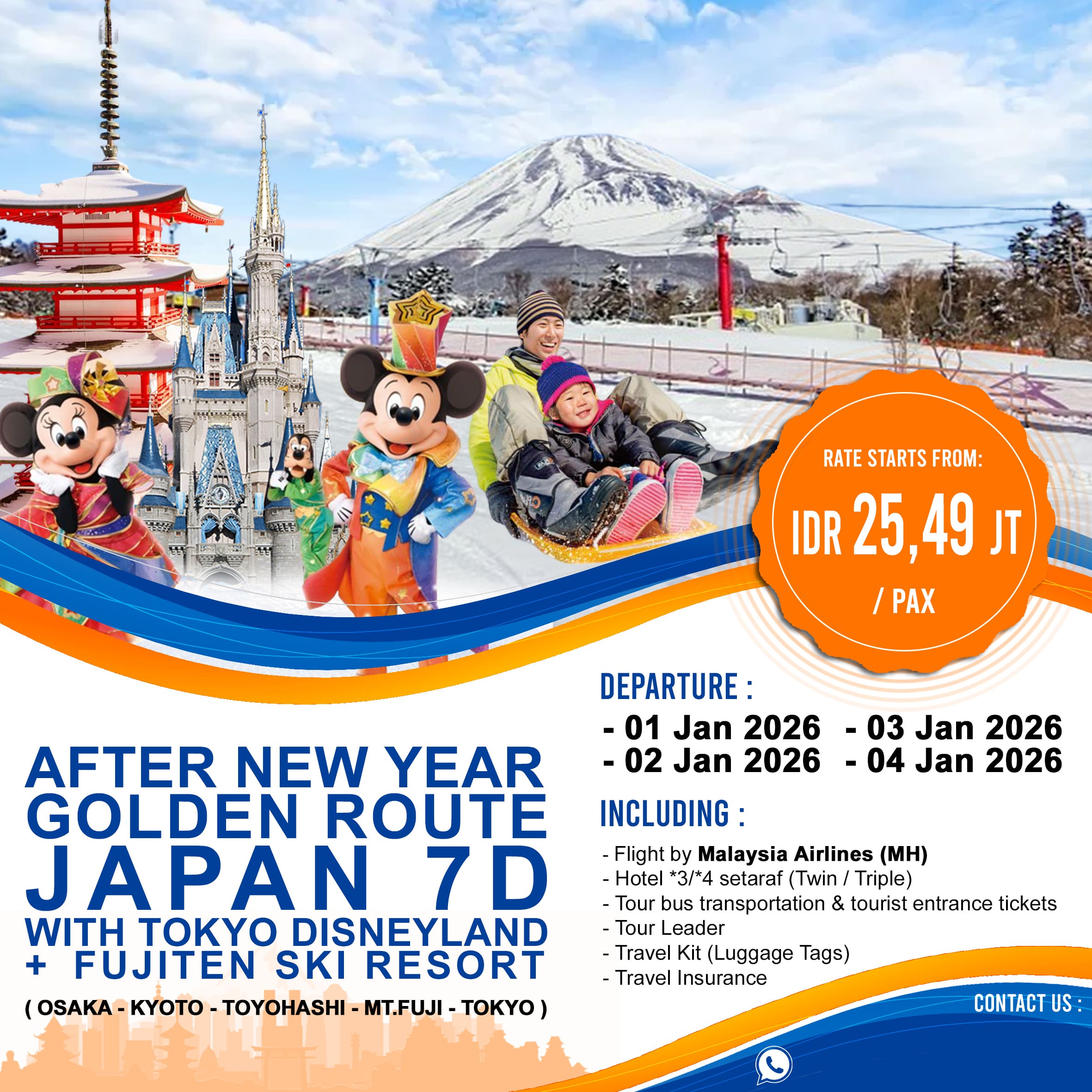 AFTER NEW YEAR GOLDEN ROUTE JAPAN 7D-2